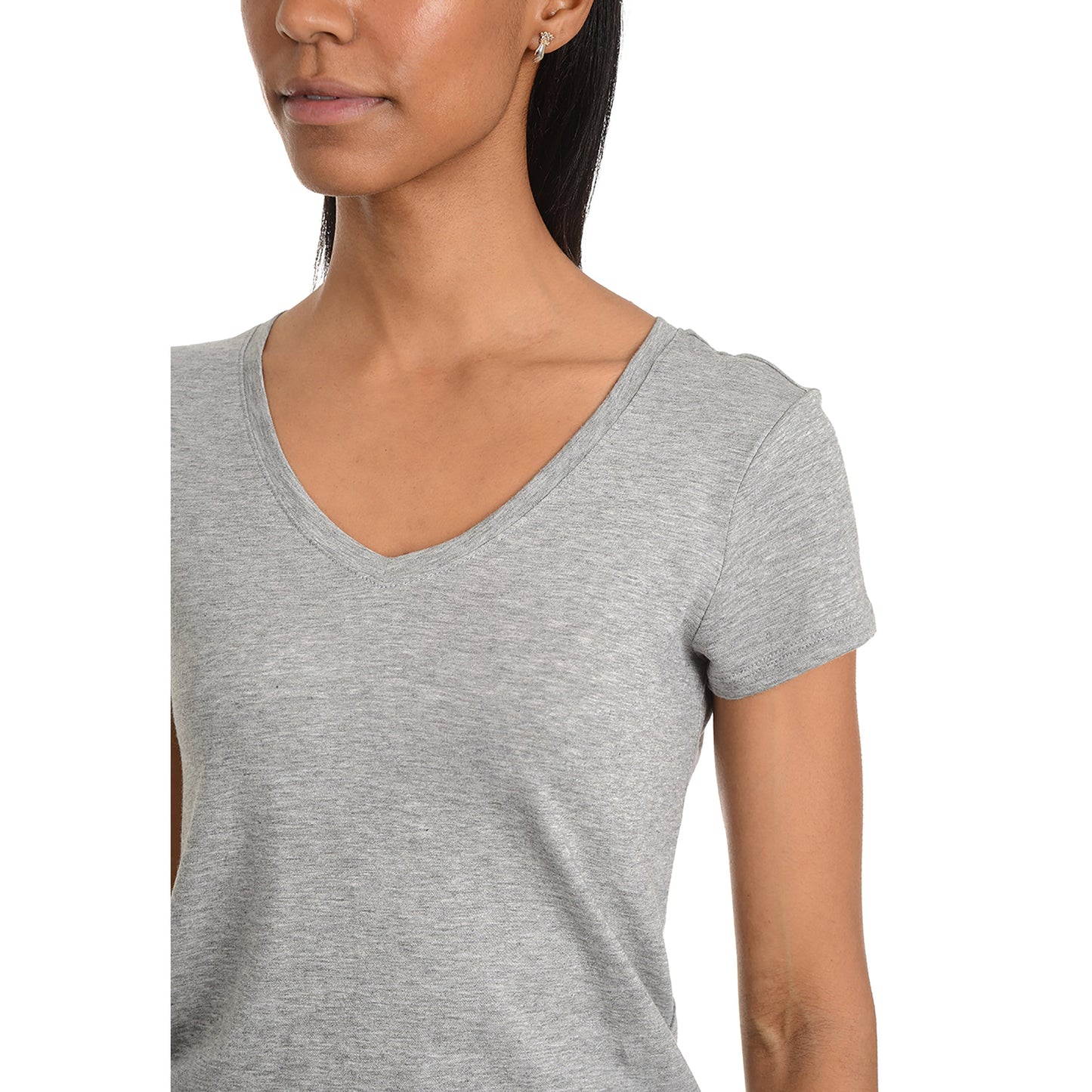 Fitted V-Neck Marcy Tee
