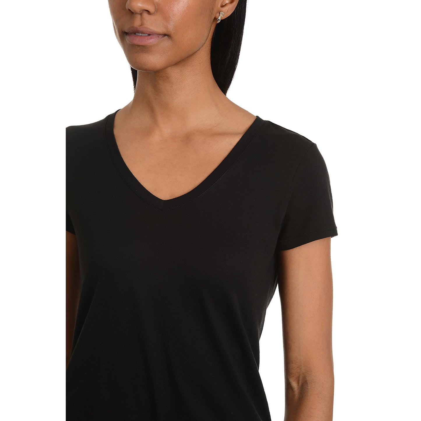 Fitted V-Neck Marcy Tee