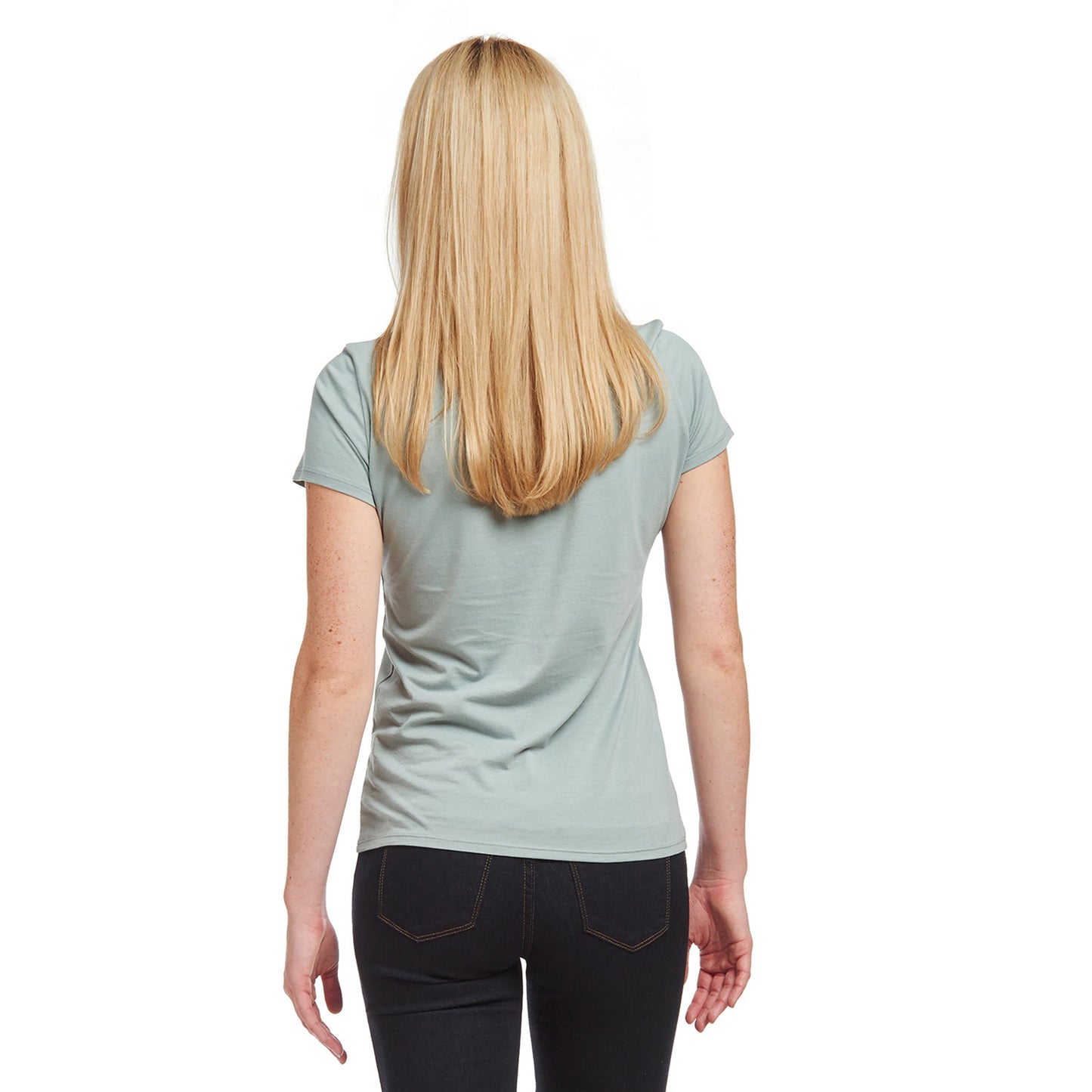 Fitted V-Neck Marcy Tee