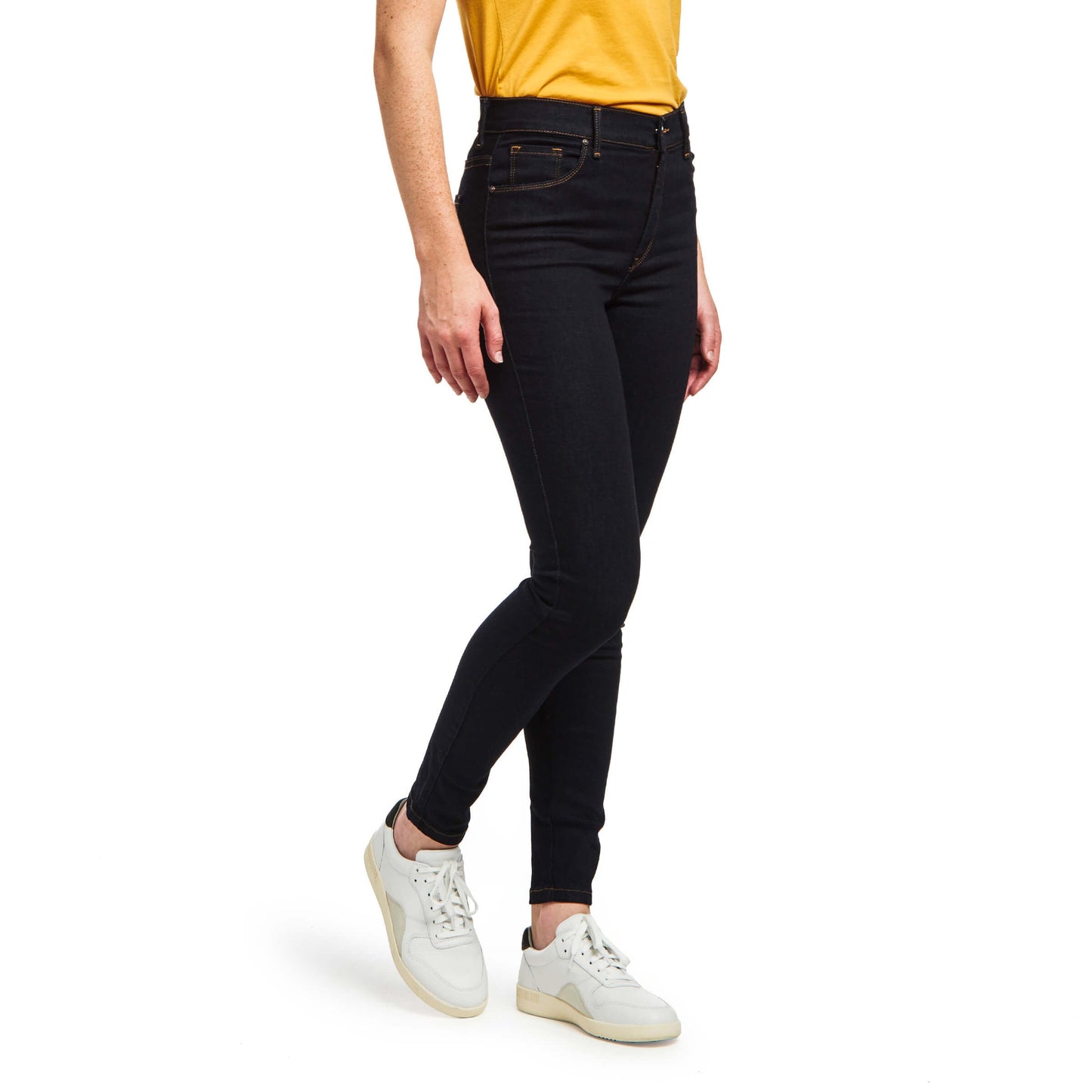 Jean Moore skinny taille haute